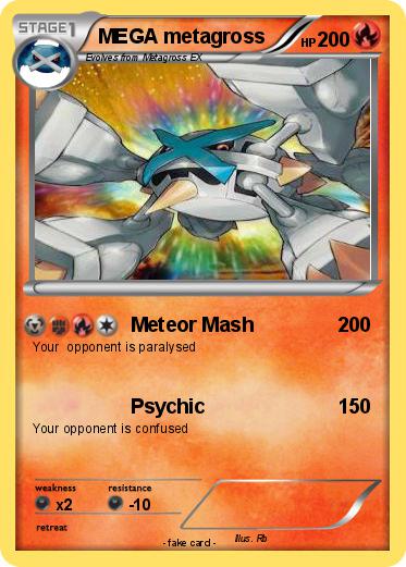 Pokemon MEGA metagross
