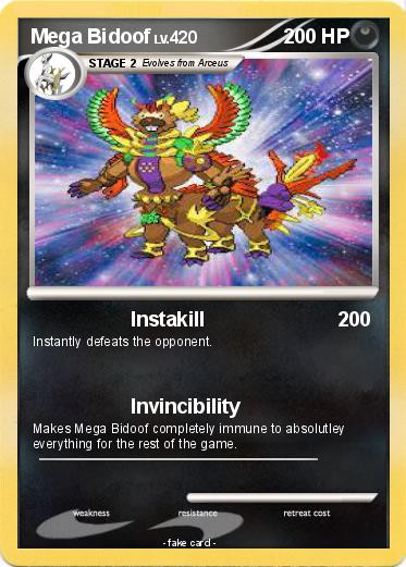 Pokemon Mega Bidoof