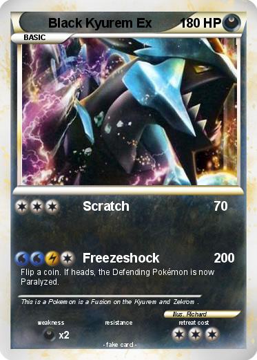 Pokemon Black Kyurem Ex