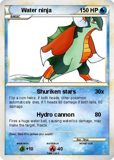 Pokemon Water ninja