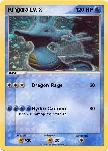 Pokemon Kingdra LV. X