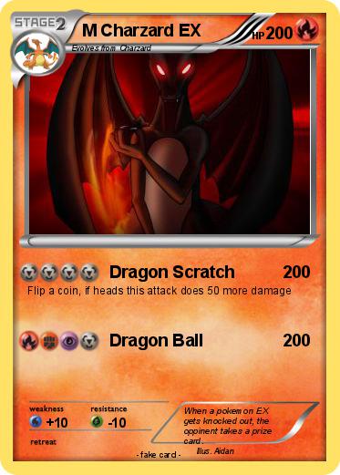 Pokemon M Charzard EX