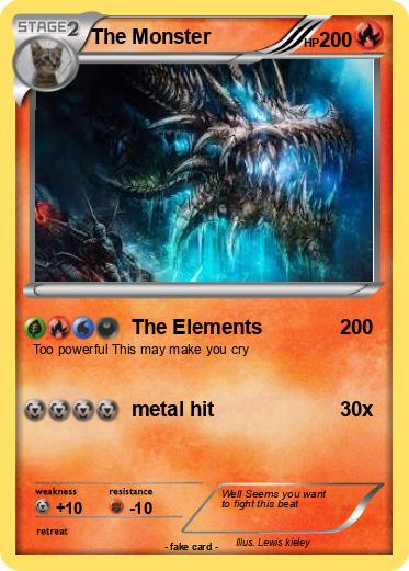 Pokemon The Monster