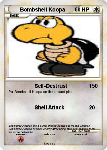 Pokemon Bombshell Koopa