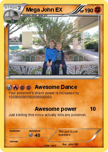 Pokemon Mega John EX
