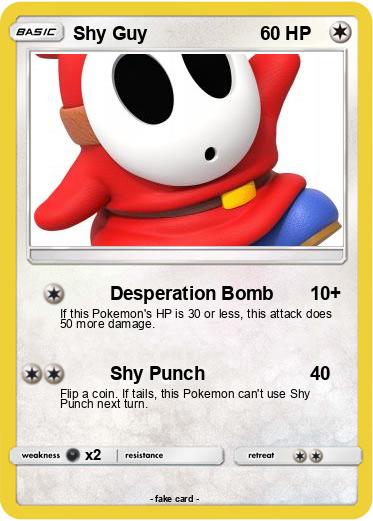 Pokemon Shy Guy