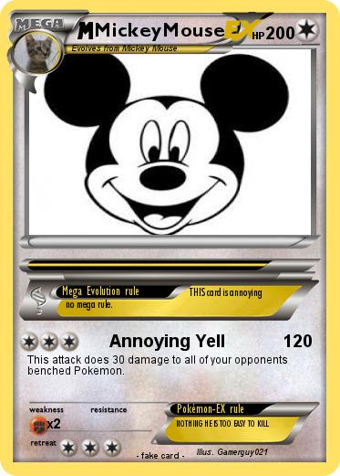 Pokemon MickeyMouse