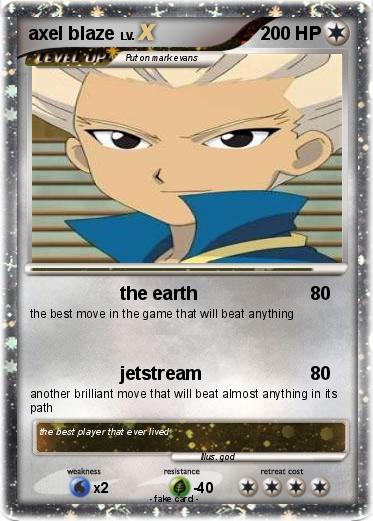 Pokemon axel blaze