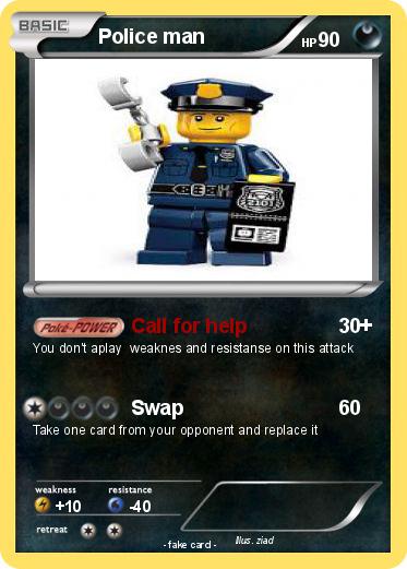 Pokemon Police man