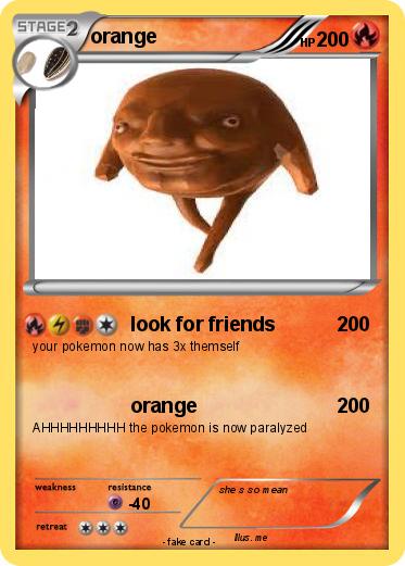 Pokemon orange