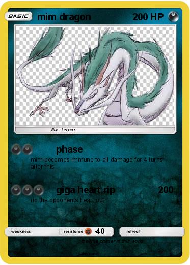 Pokemon mim dragon