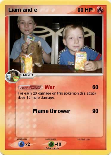 Pokemon Liam and e