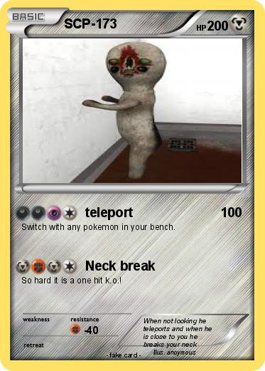 Pokemon SCP-173