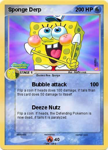 Pokemon Sponge Derp