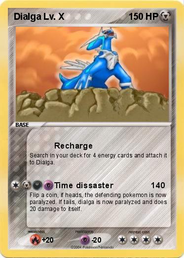 Pokemon Dialga Lv. X
