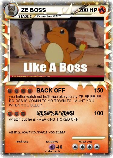 Pokemon ZE BOSS