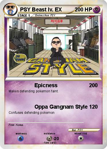 Pokemon PSY Beast lv. EX