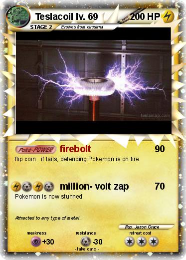 Pokemon Teslacoil lv. 69
