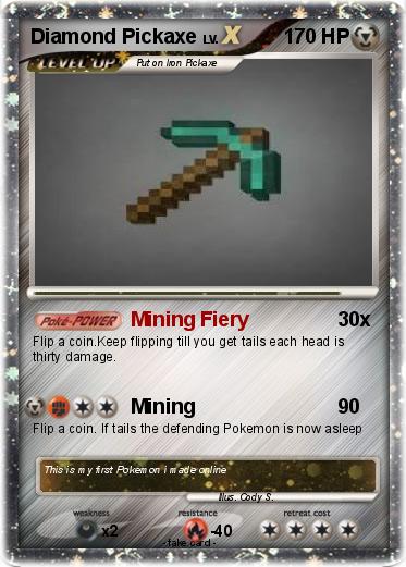Pokemon Diamond Pickaxe