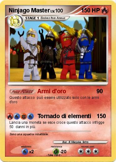 Pokemon Ninjago Master