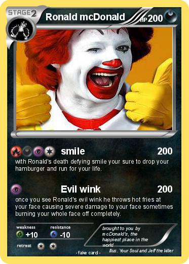 Pokemon Ronald mcDonald
