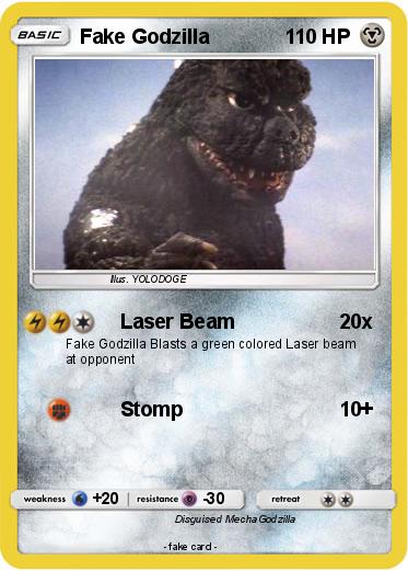Pokemon Fake Godzilla