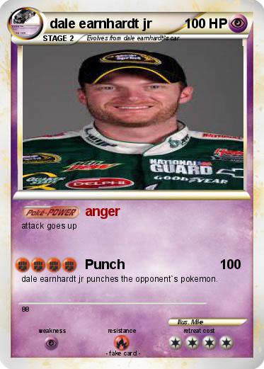 Pokemon dale earnhardt jr