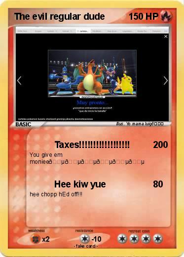 Pokemon The evil regular dude