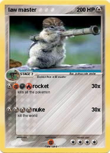 Pokemon law master