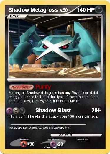 Pokemon Shadow Metagross