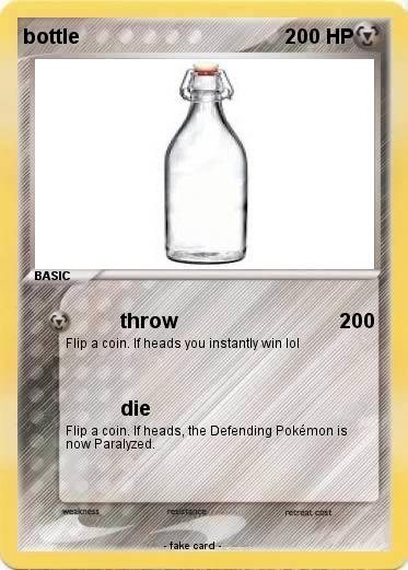 Pokemon bottle