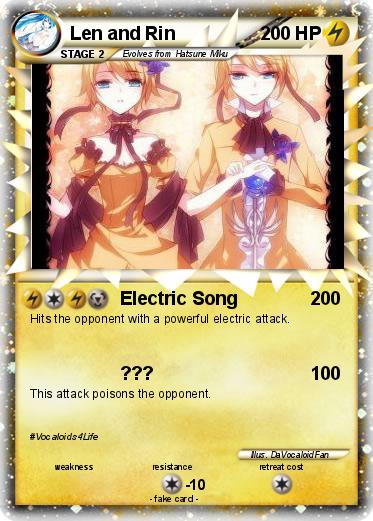 Pokemon Len and Rin