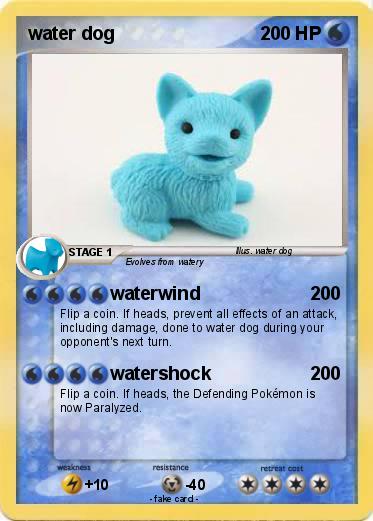 Pokemon water dog
