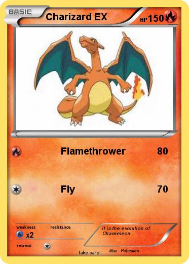 Pokemon Charizard EX
