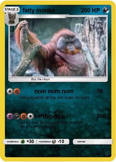 Pokemon fatty monke