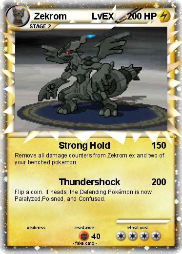 Pokemon Zekrom          LvEX