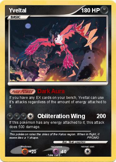 Pokemon Yveltal