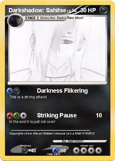 Pokemon Darkshadow: Sahitse