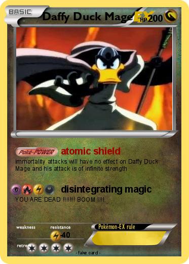 Pokemon Daffy Duck Mage
