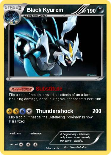 Pokemon Black Kyurem
