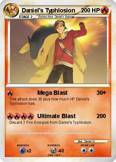 Pokemon Daniel's Typhlosion