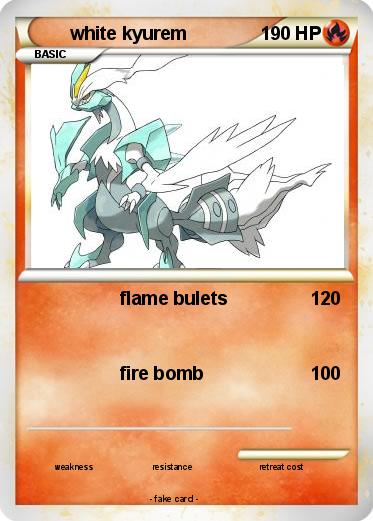 Pokemon white kyurem