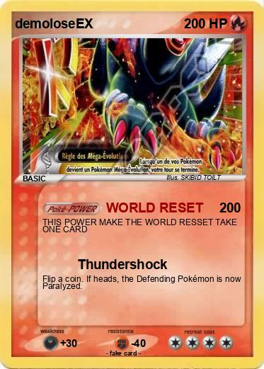 Pokemon demoloseEX