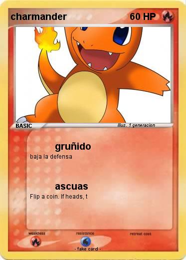 Pokemon charmander