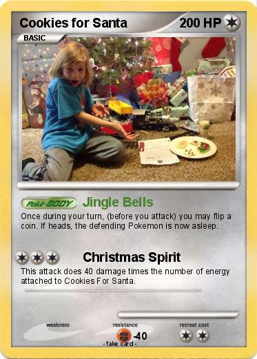 Pokemon Cookies for Santa