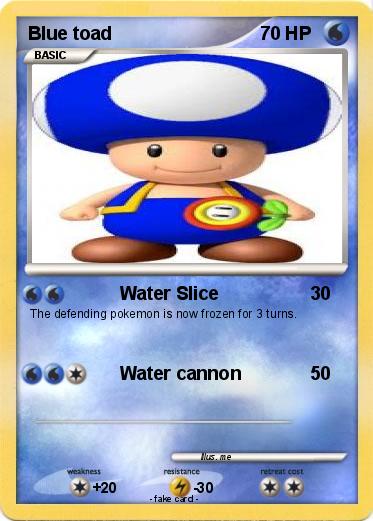 Pokemon Blue toad
