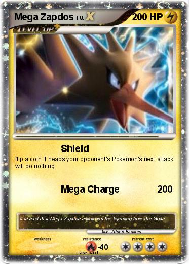 Pokemon Mega Zapdos