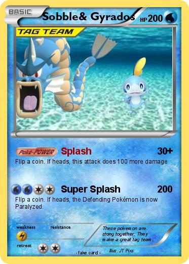 Pokemon Sobble& Gyrados