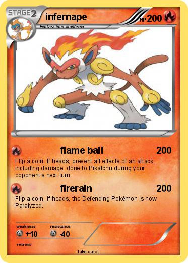 Pokemon infernape