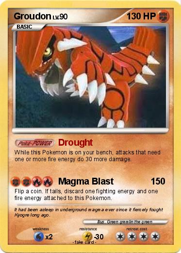 Pokemon Groudon